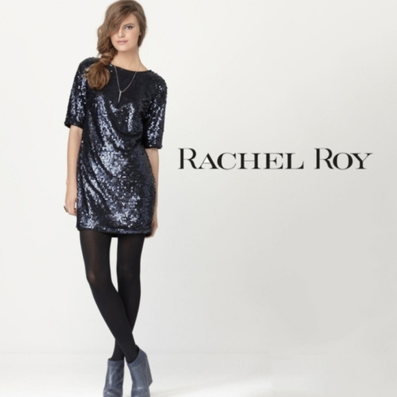 RACHEL Rachel Roy Liza Sequined Dress - Picture 12 of 12